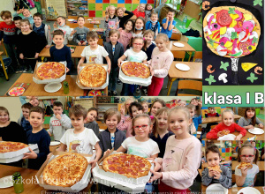 Międzynarodowy Dzień Pizzy w klasie I B